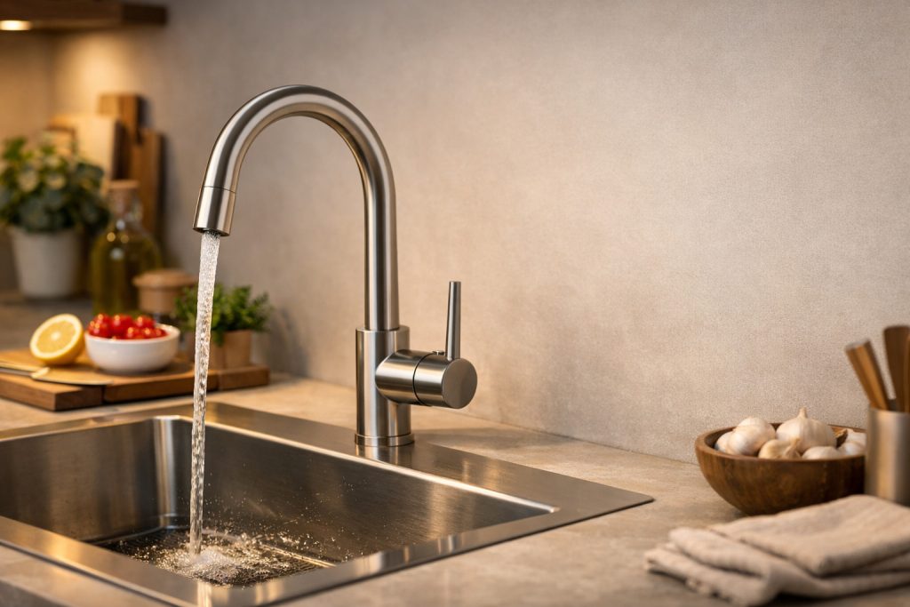 Cum alegi bateria de chiuvetă potrivită pentru bucătăria ta?